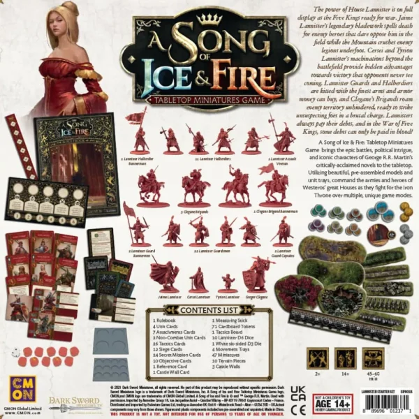 CMON A Song Of Ice And Fire - Lannister Starter Set Cheap