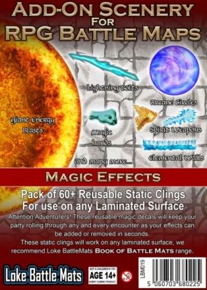 Loke Battle Mats Add-On Scenery - Magic Effects Flash Sale