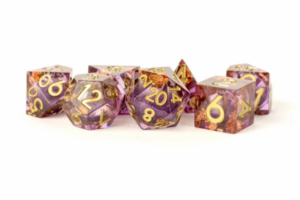Fanroll Aether Abstract Liquid Core Dice Set (7) Cheap