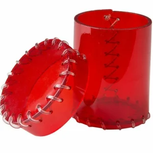 Q Workshop Age Of Plastic Red Dice Cup Hot