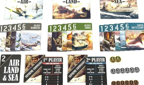 Arcane Wonders Air Land & Sea Revised Edition New