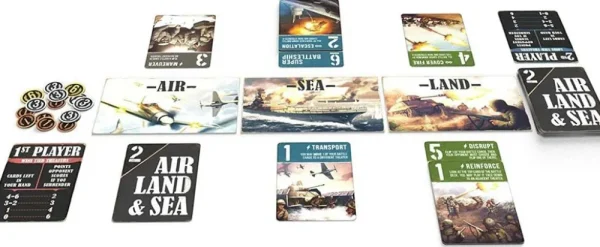 Arcane Wonders Air Land & Sea Revised Edition New