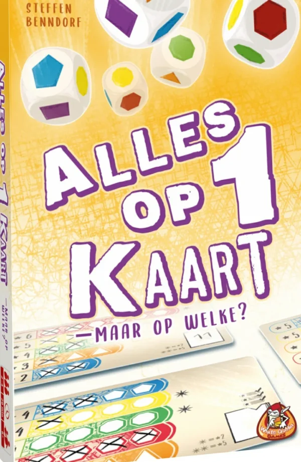 White Goblin Games Alles Op 1 Kaart - Dobbelspel Flash Sale