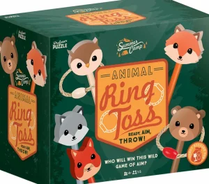 Proffesor Puzzle Animal Ring Toss New