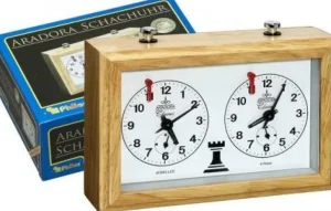 Philos Aradora Houten Schaakklok (Mechanisch) Cheap