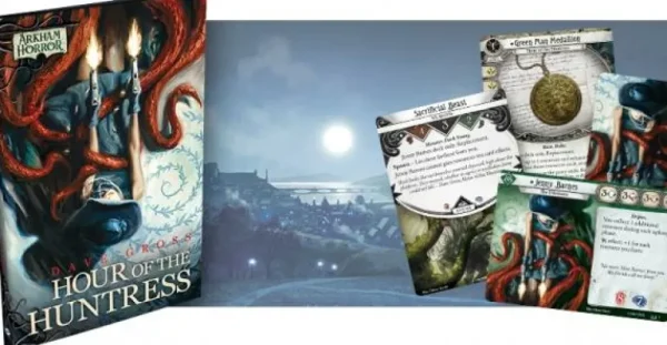 Fantasy Flight Games Arkham Horror Novel - Hour Of The Huntress Clearance