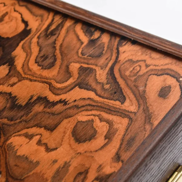 Manopoulou Backgammon: California Walnut Burl Discount