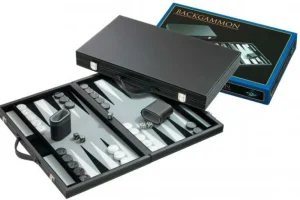 Philos Backgammon Koffer Standaard Medium (Grijs) Fashion