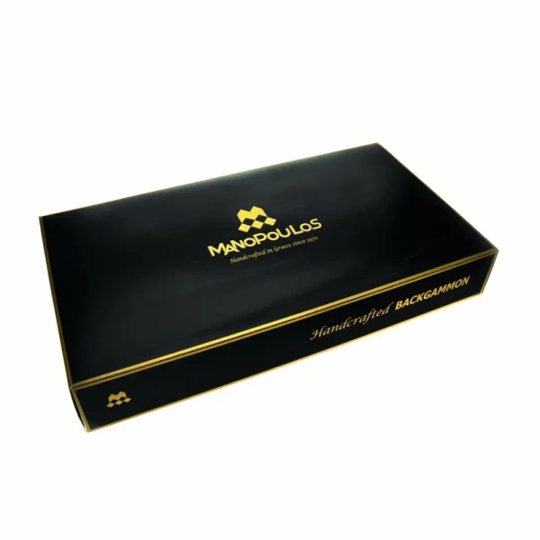 Manopoulou Backgammon: Mahogany - Large Outlet