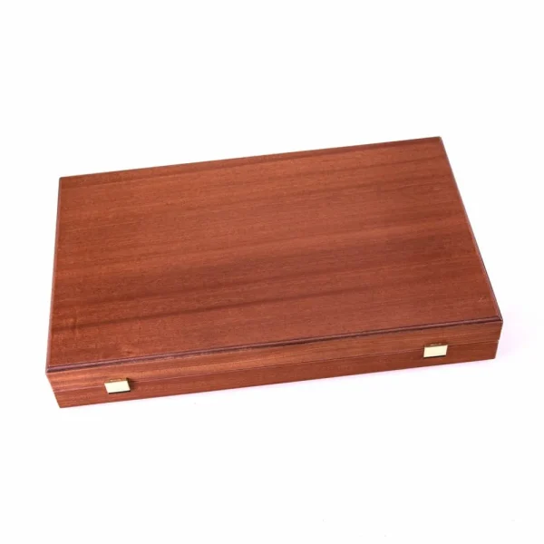 Manopoulou Backgammon: Mahogany - Large Outlet