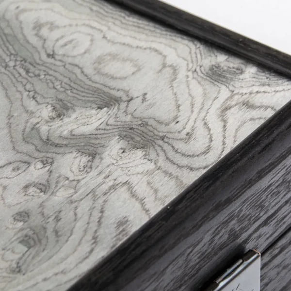 Manopoulou Backgammon: Pearly Grey Vavona - Large Sale