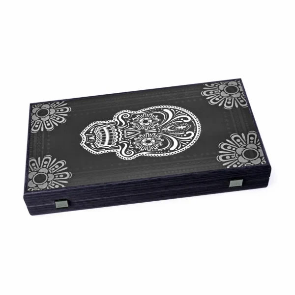 Manopoulou Backgammon Printed-Dia De Los Muertos 48X26Cm Flash Sale