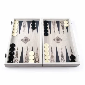 Manopoulou Backgammon Printed-Moroccan Mosaic Art 48X26Cm Flash Sale