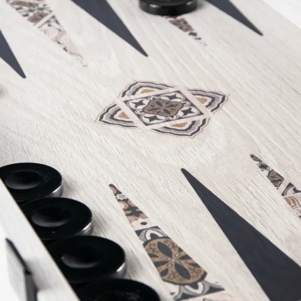 Manopoulou Backgammon Printed-Moroccan Mosaic Art 48X26Cm Flash Sale