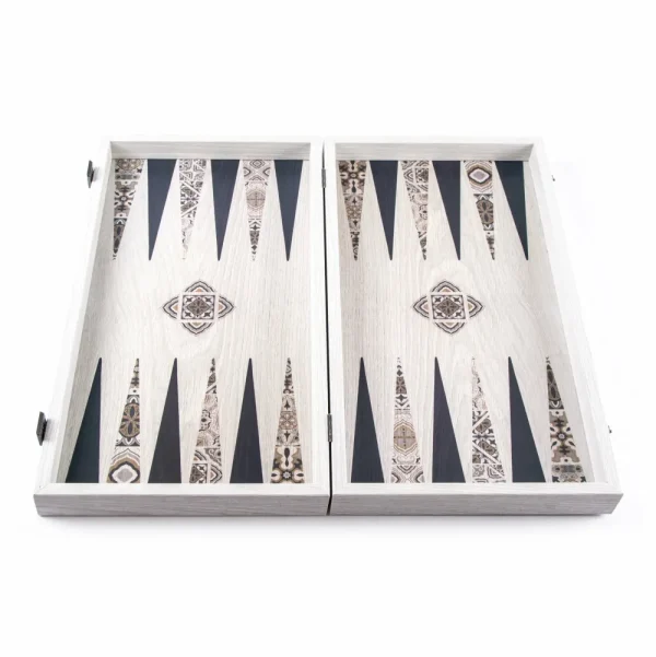 Manopoulou Backgammon Printed-Moroccan Mosaic Art 48X26Cm Flash Sale