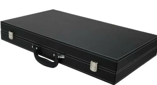Hot Games Backgammonkoffer Zwart/Groen Xl Cheap