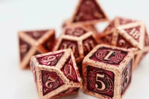 Foam Brain Bardic Song Allegro Rpg Metal Dice Set (7) Fashion
