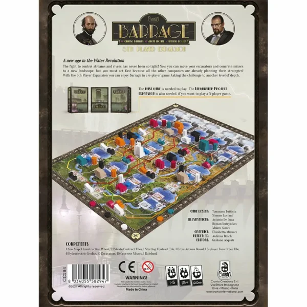 Cranio Creations Barrage 5Th Player Expansion Outlet