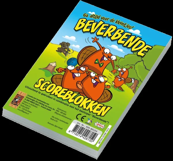 999 Games Beverbende Scoreblokken 3 Stuks - Kaartspel Cheap