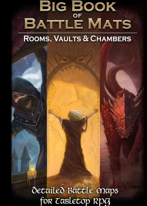 Loke Battle Mats Big Book Of Battle Mats - Rooms, Vaults & Chambers Best Sale