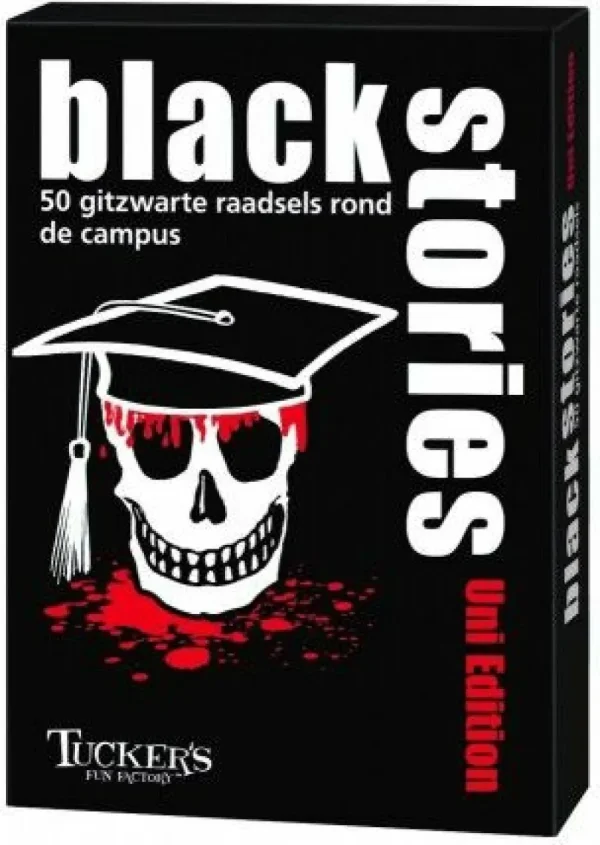 Tucker's Fun Factory Black Stories Uni - Kaartspel Shop