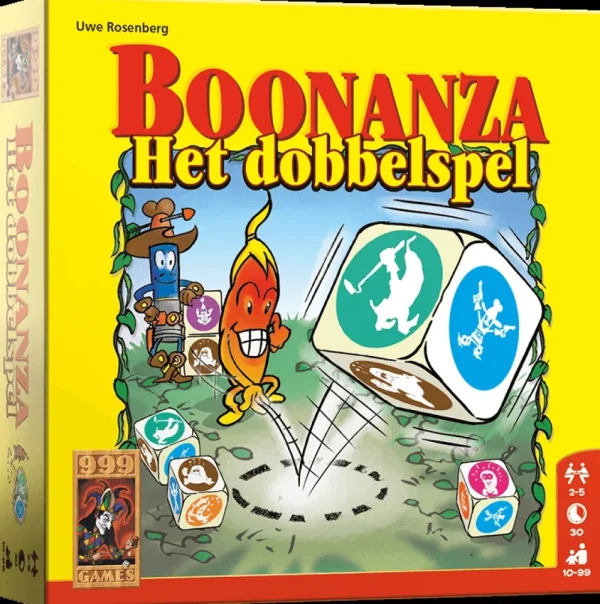 999 Games Boonanza: Het Dobbelspel New
