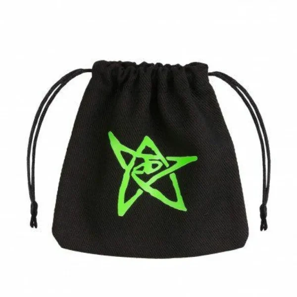 Q Workshop Call Of Cthulhu Black & Green Dice Bag Clearance