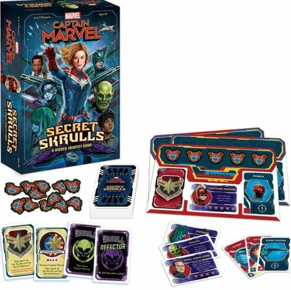 Usaopoly Captain Marvel - Secret Skrulls Outlet