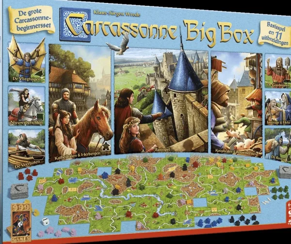 999 Games Carcassonne Big Box 3 - Bordspel Hot