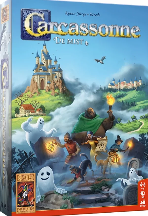 999 Games Carcassonne De Mist - Bordspel Best