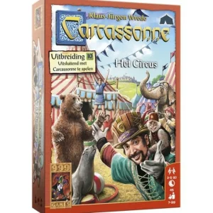 999 Games Carcassonne: Het Circus Bordspel Clearance