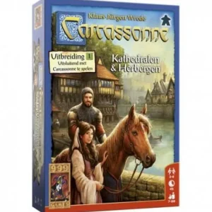999 Games Carcassonne Uitbreiding 1: Kathedralen & Herbergen Shop