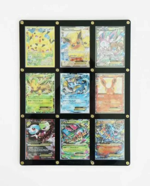 Ultra Pro 9-Card Black Frame Screwdown Holder Sale