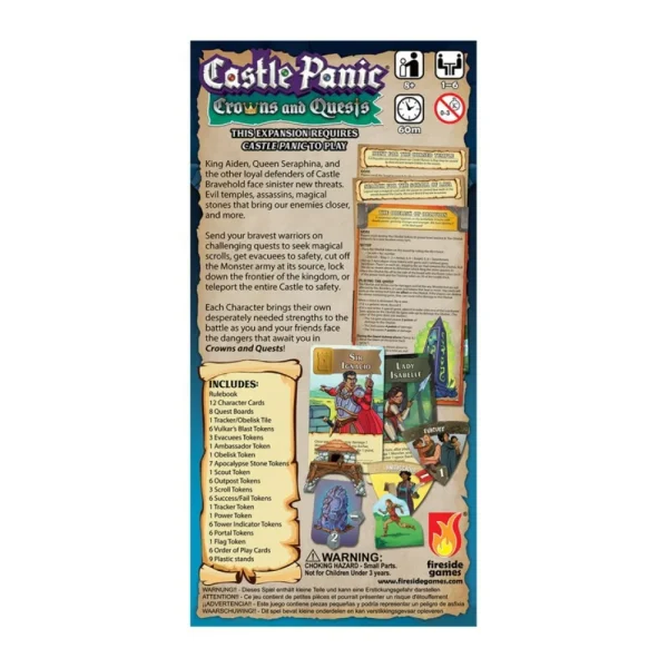 Fireside Games Castle Panic: Crowns And Quests Flash Sale