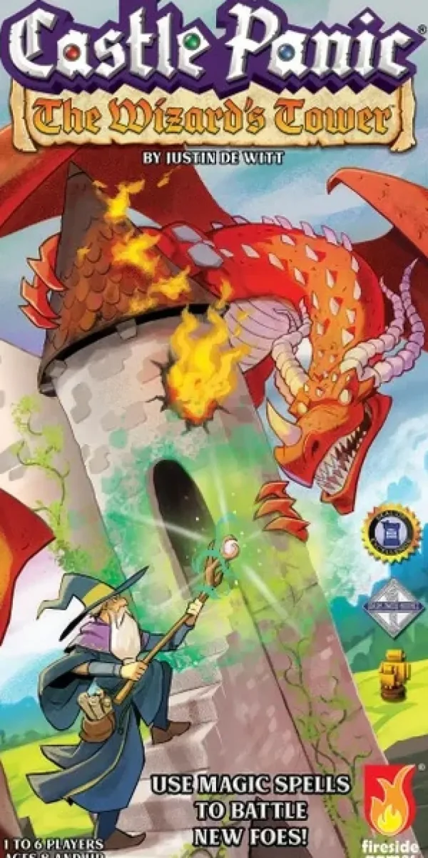 Fireside Games Castle Panic The Wizards Tower 2Nd Edition Shop
