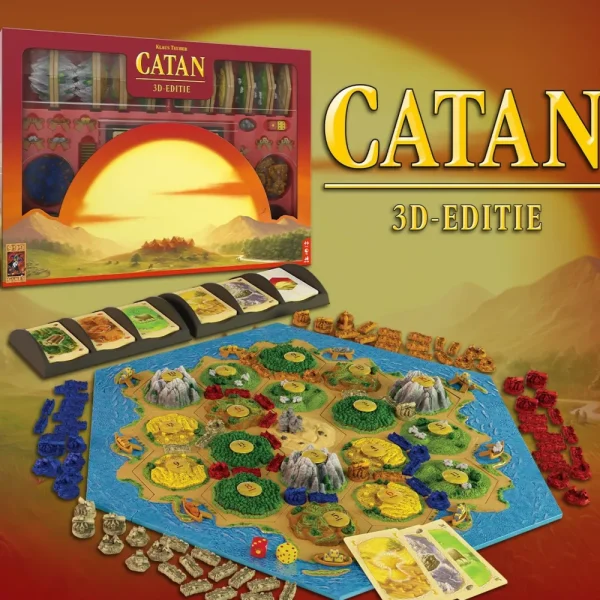 999 Games Catan: 3D Editie - Bordspel Online