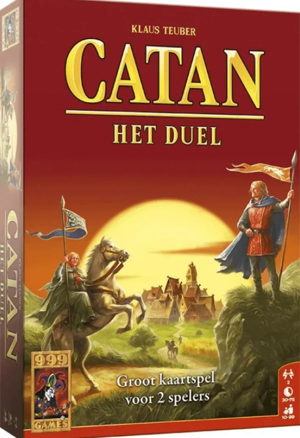 999 Games Catan: Het Duel Kaartspel Outlet
