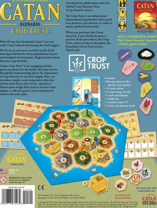 Catan Studio Catan Scenarios: Crop Trust New