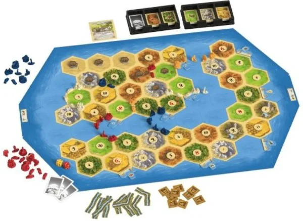 999 Games Catan: Schatten, Draken & Ontdekkingsreizigers Bordspel Shop