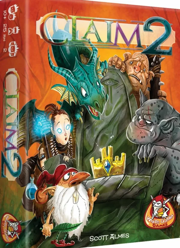 White Goblin Games Claim 2 - Kaartspel Cheap