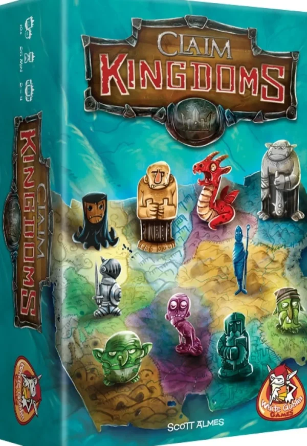 White Goblin Games Claim Kingdoms - Kaartspel Sale