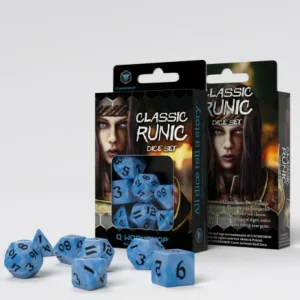 Q Workshop Classic Runic Glacier & Black Dice Set 7 Online