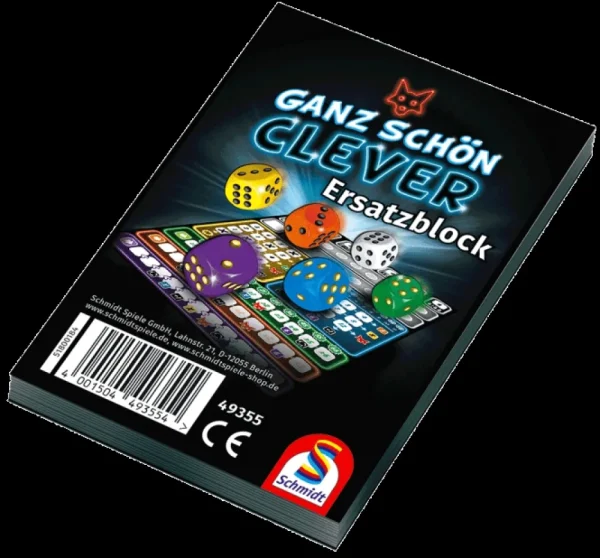 999 Games Clever Scoreblok 2 Stuks - Dobbelspel New