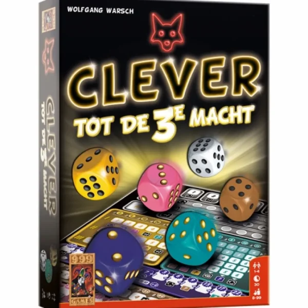 999 Games Clever Tot De Derde Macht Dobbelspel Fashion