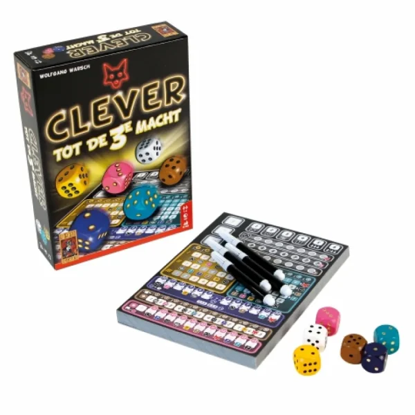 999 Games Clever Tot De Derde Macht Dobbelspel Fashion