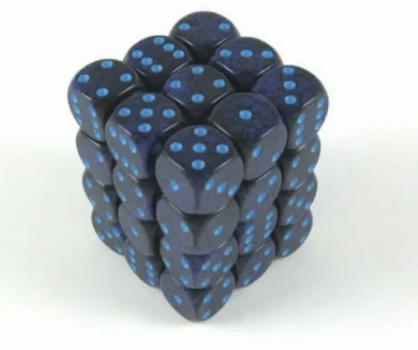 Chessex Cobalt Speckled D6 12Mm Dobbelsteen Set (36 Stuks) Hot