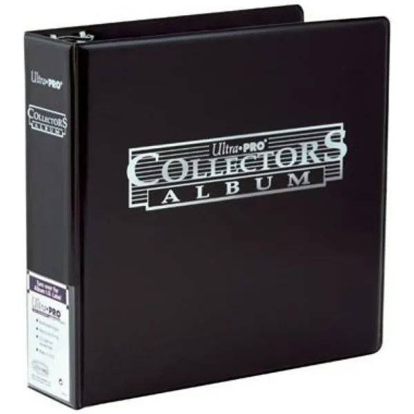 Ultra Pro Collectors Album Black Fashion