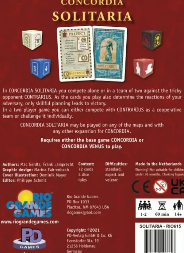 PD Verlag Concordia Solitaria - En Online