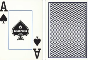 Cartamundi Copag 100% Plastic Poker Jumbo Faces - Rood Cheap