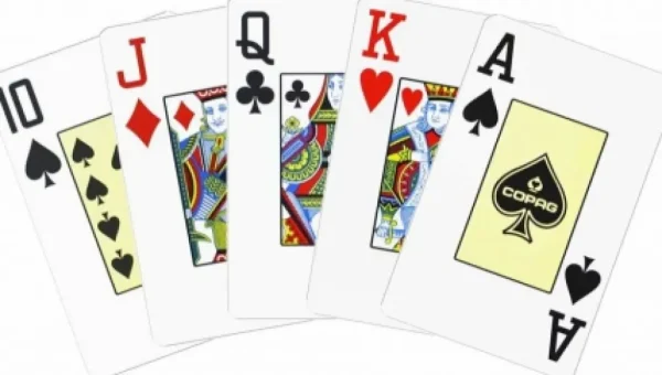 Copag - Texas Hold'Em Gold - Jumbo Face - 2 Index - Tbx Red Discount